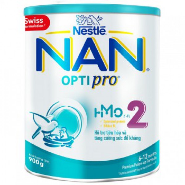  Sữa Nan Optipro 2 lon 800g cho trẻ 6-12 tháng